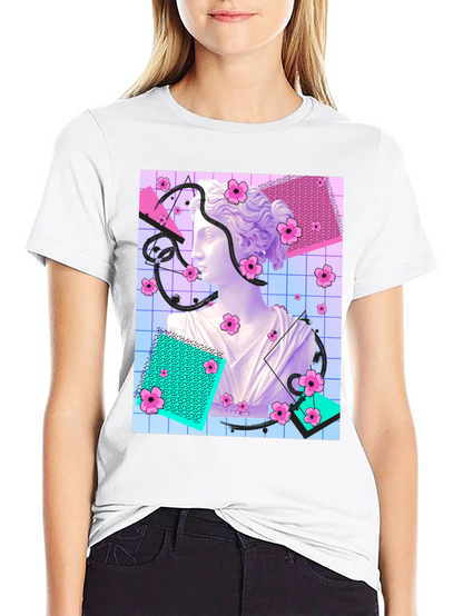 Vaporwave Statue T-Shirt
