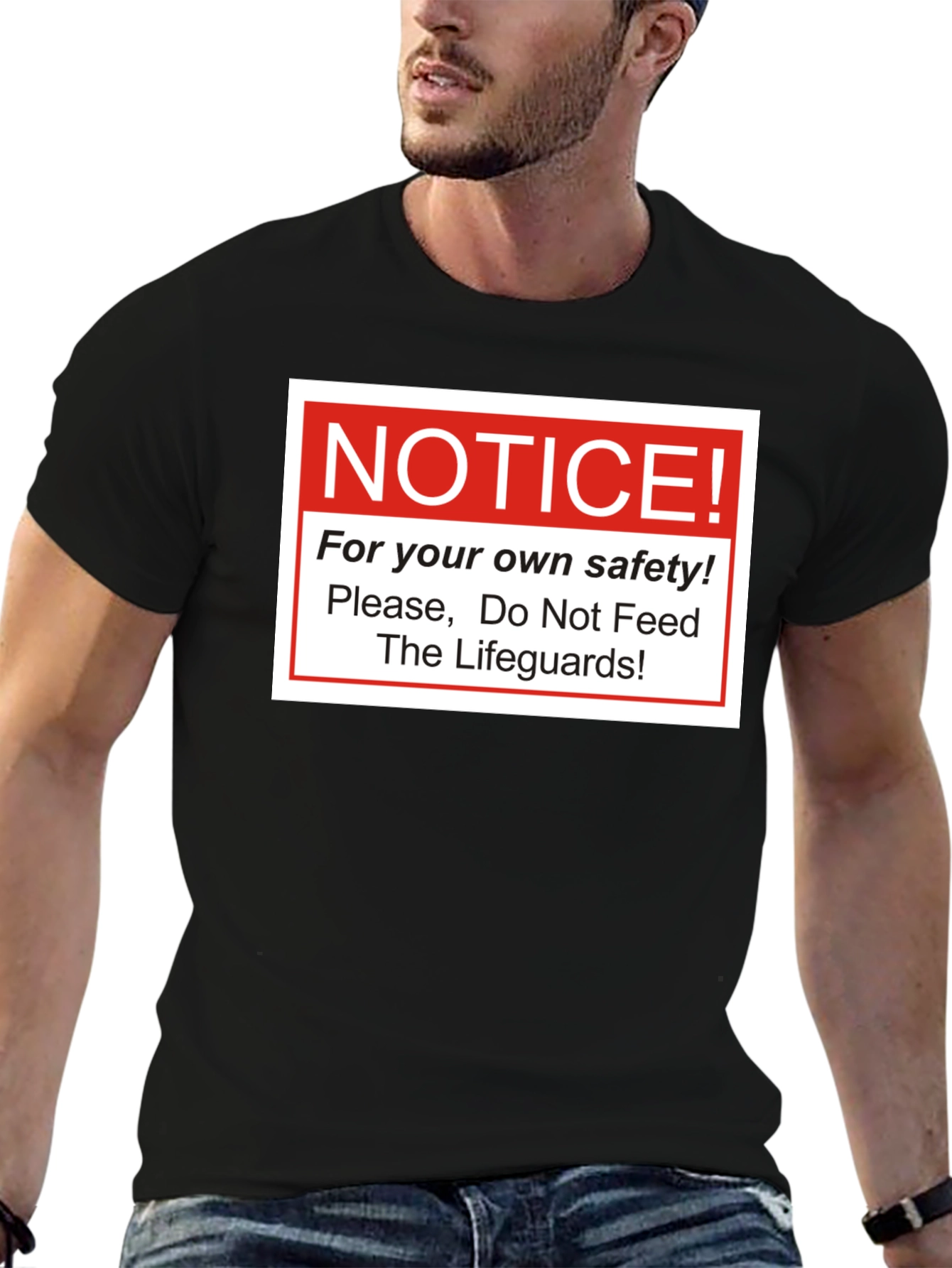 Notice: Do Not Feed Lifeguards T-Shirt