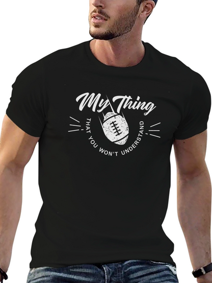 My Thing Football Graphic T-Shirt