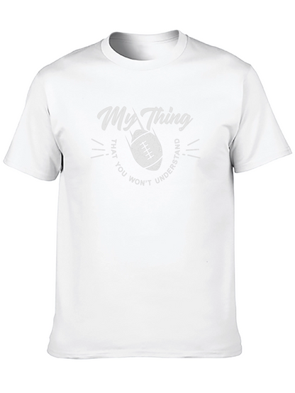My Thing Football Graphic T-Shirt