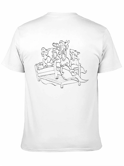 Sleepover Gang Black T-Shirt