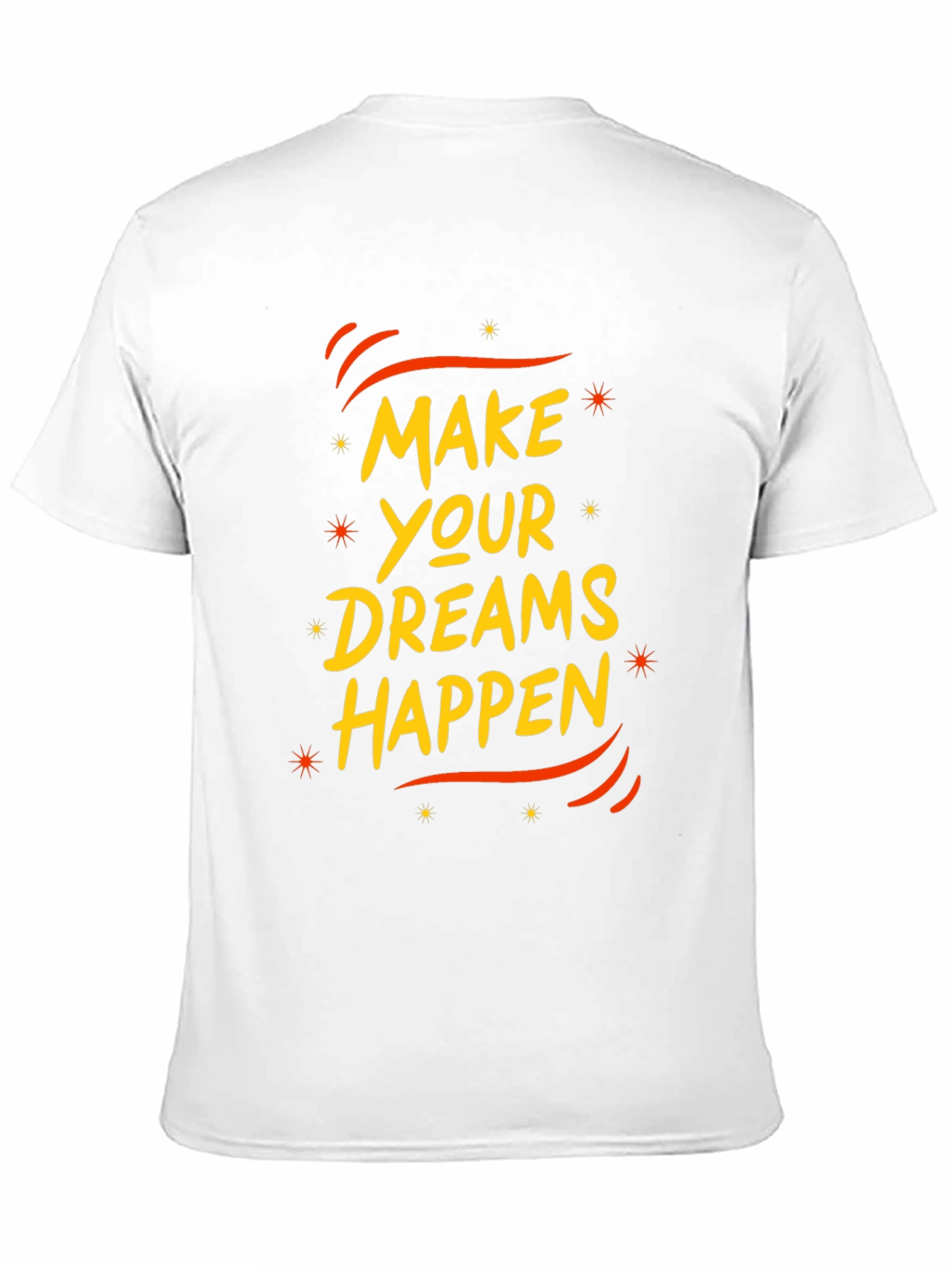 Make Your Dreams Happen Black Graphic Tee