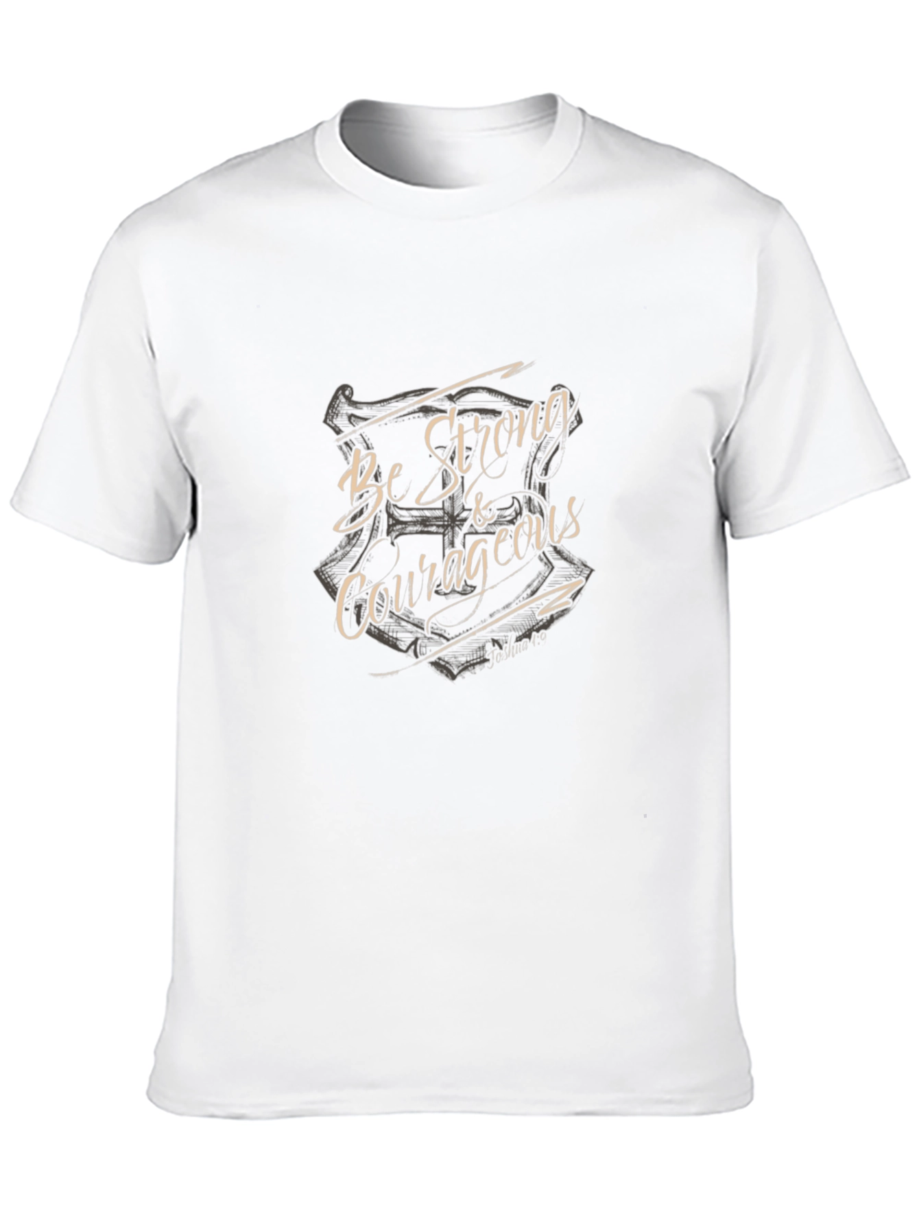 Be Strong & Courageous Graphic Tee