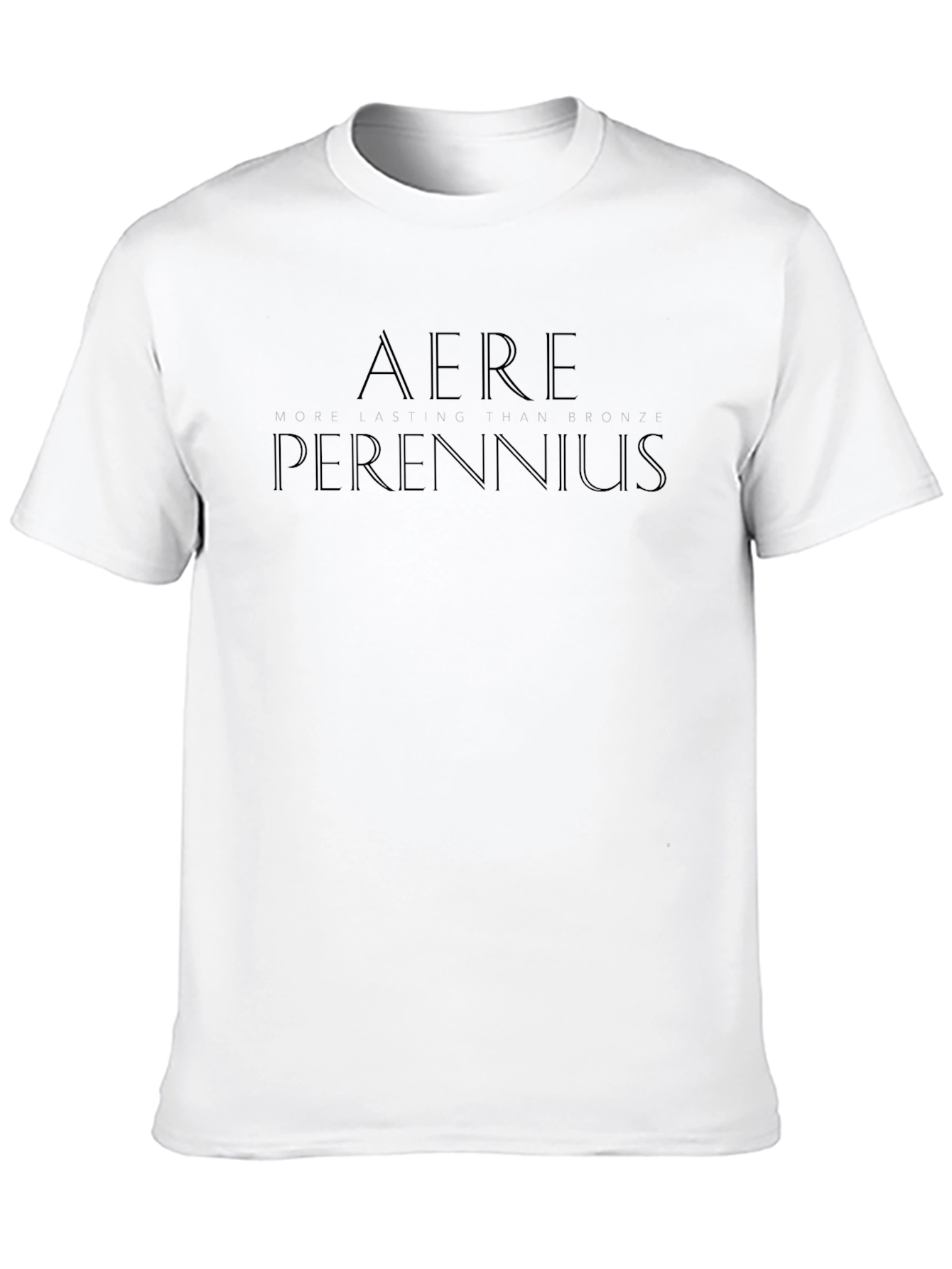 AERE PERENNIUS Black T-Shirt