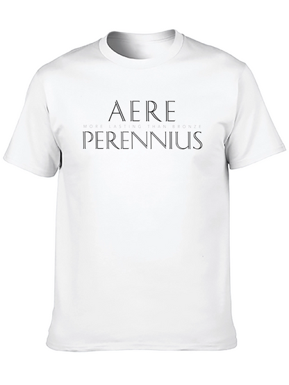 AERE PERENNIUS Black T-Shirt