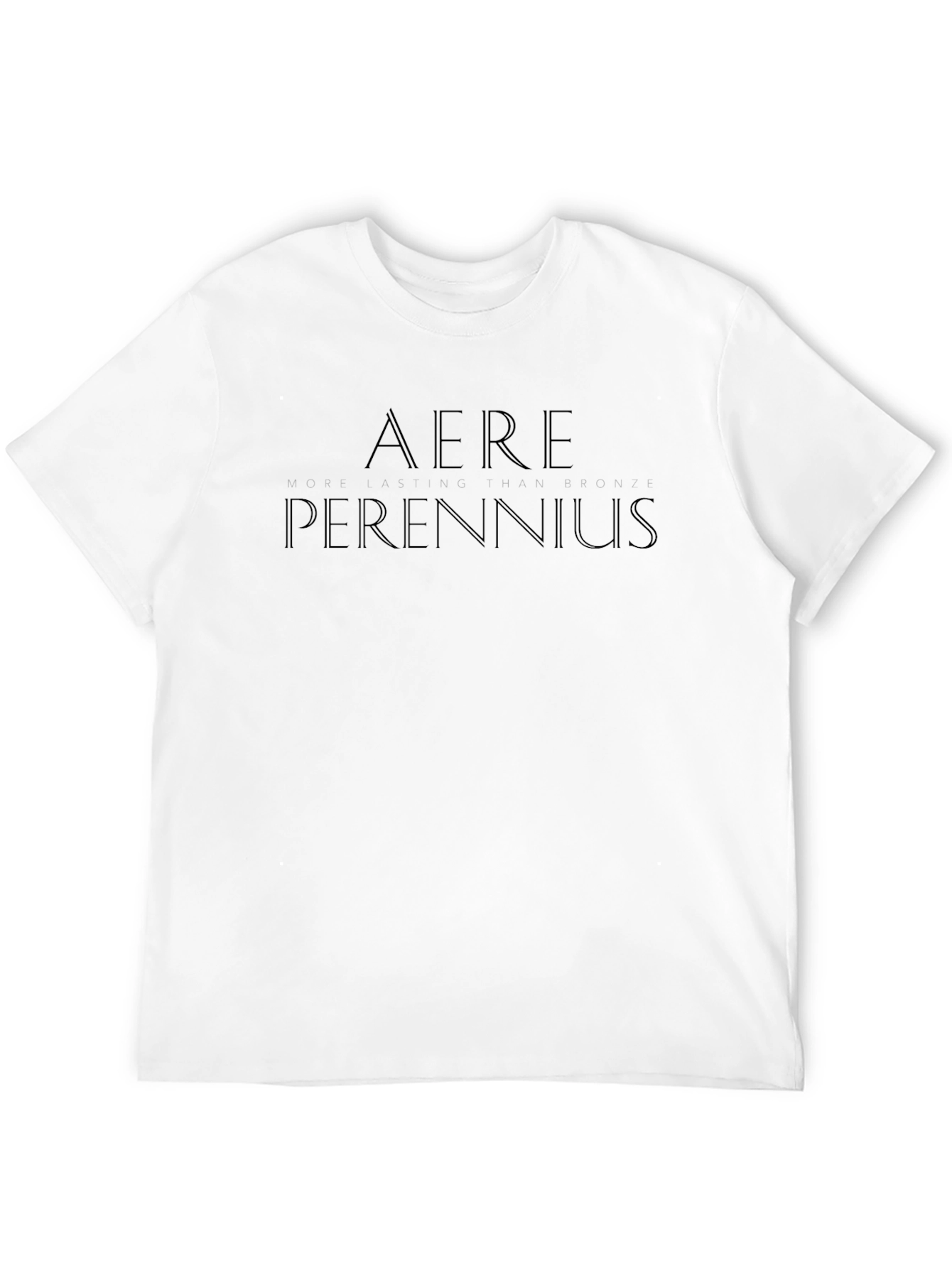 AERE PERENNIUS Black T-Shirt