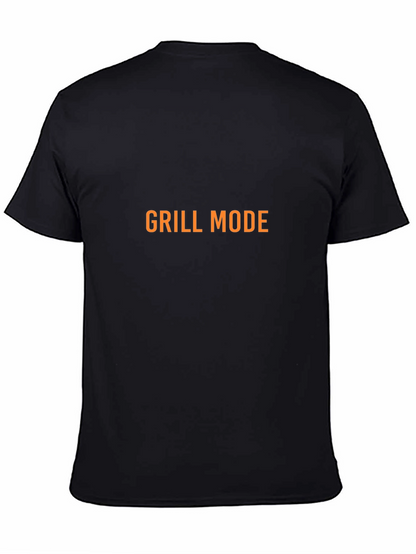 Grill Mode Black Graphic Tee - BBQ Ready