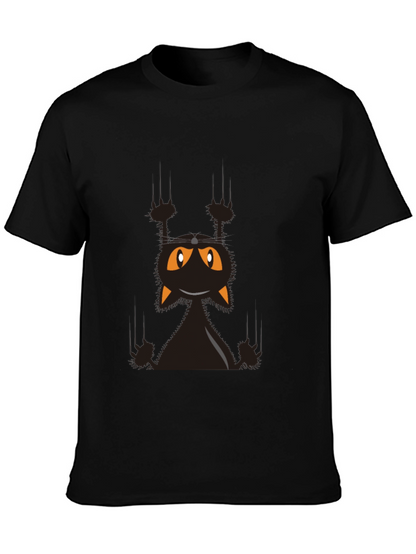 Halloween Black Cat T-Shirt