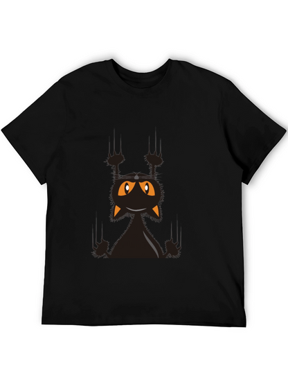 Halloween Black Cat T-Shirt