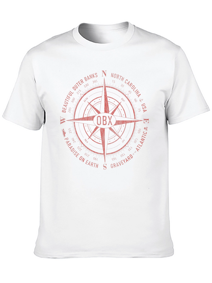 OBX Compass T-Shirt - Outer Banks North Carolina