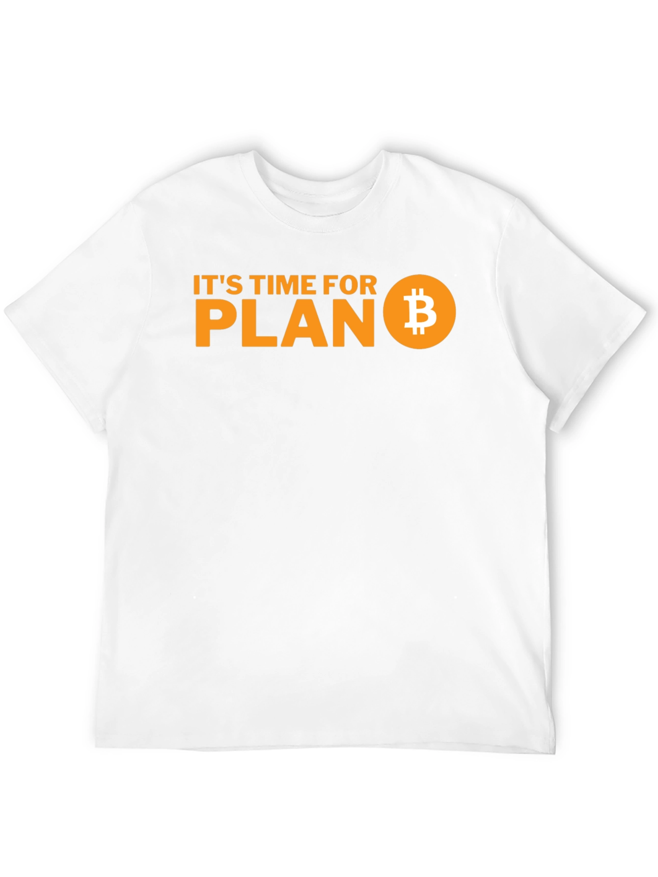 Bitcoin Plan B Black T-Shirt Crypto