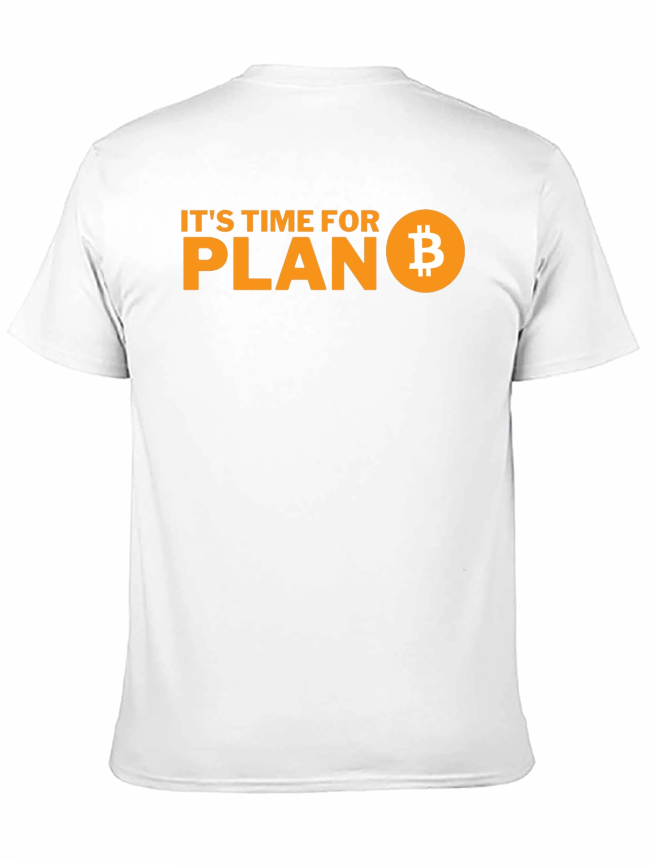 Bitcoin Plan B Black T-Shirt Crypto