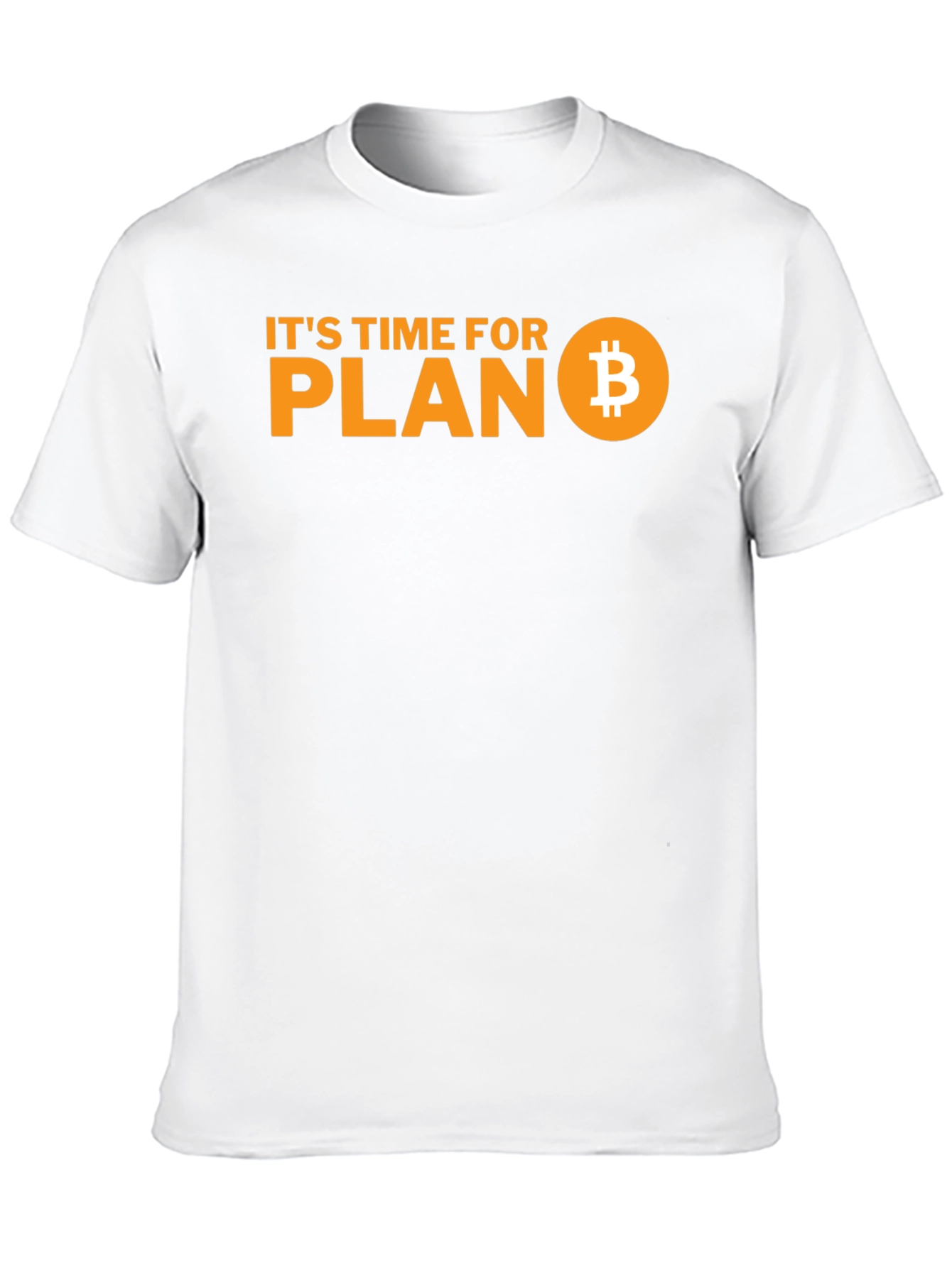 Bitcoin Plan B Black T-Shirt Crypto