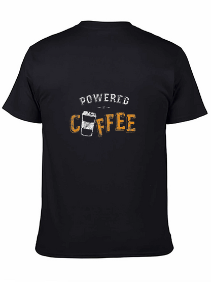 Coffee Powered Graphic Tee - Black
