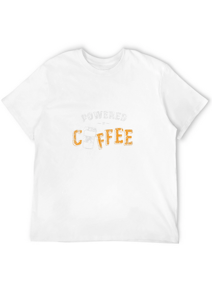 Coffee Powered Graphic Tee - Black