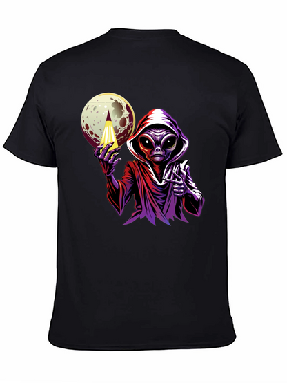 Alien Moon Graphic Tee - Sci-Fi Style