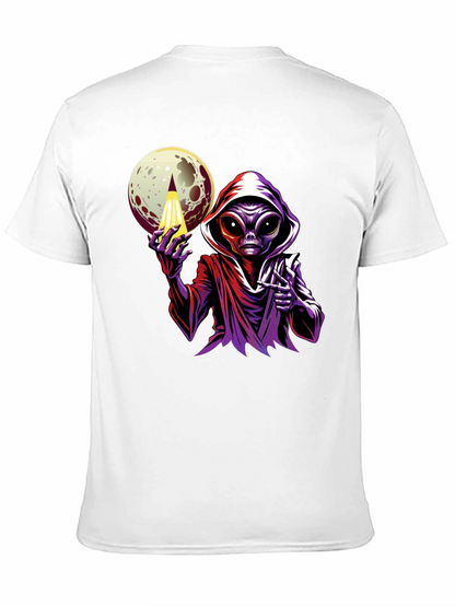Alien Moon Graphic Tee - Sci-Fi Style