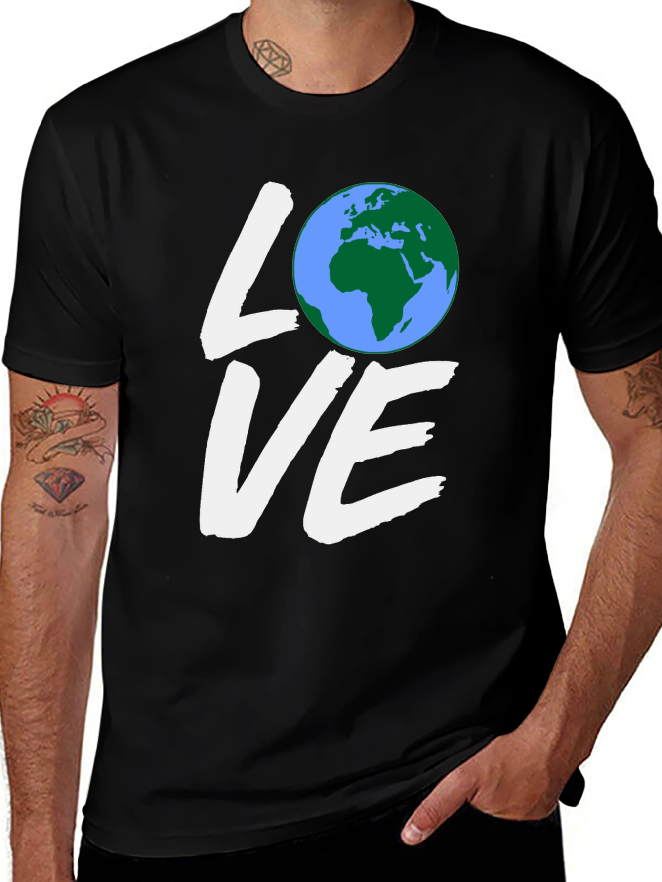 Love Earth T-Shirt Save the Planet Tee