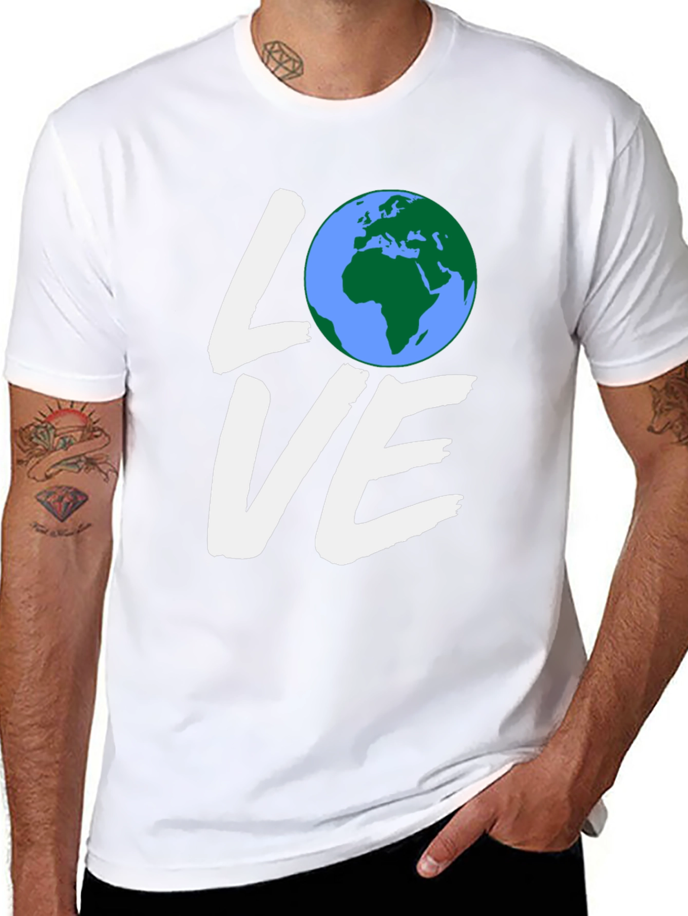 Love Earth T-Shirt Save the Planet Tee