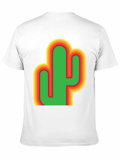 Retro Cactus Graphic T-Shirt