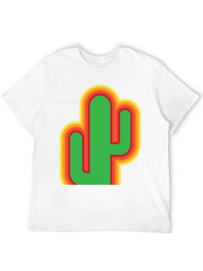 Retro Cactus Graphic T-Shirt