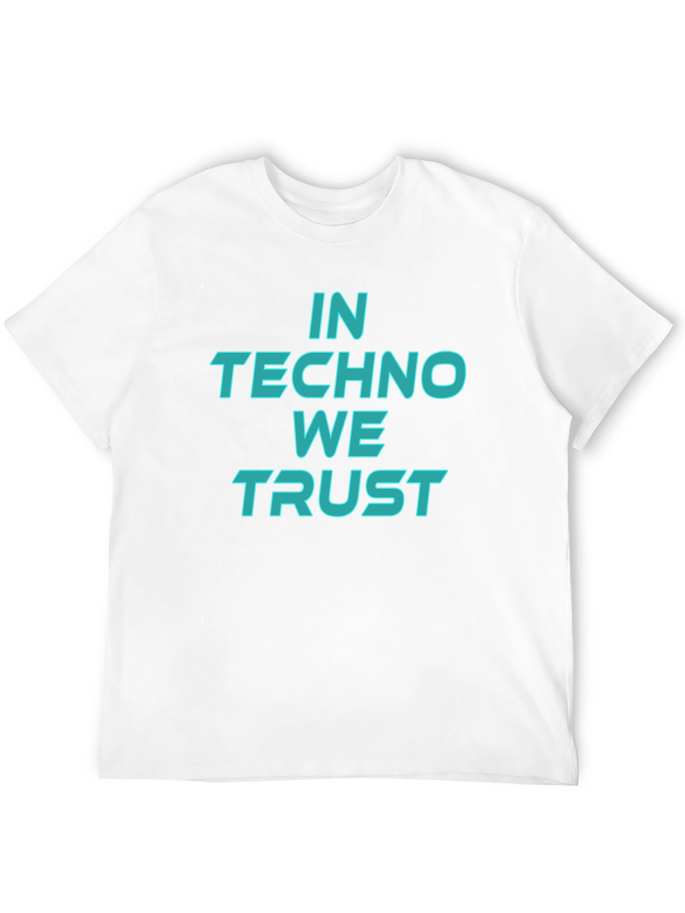In Techno We Trust Graphic Tee