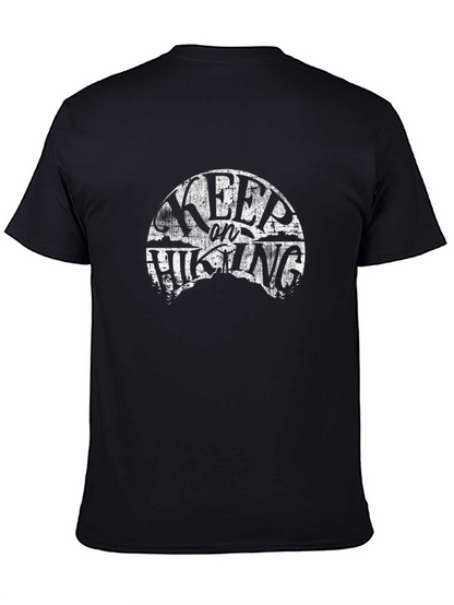 Keep on Hiking Graphic Tee - Black