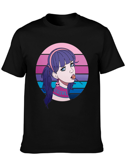 Egirl Aesthetic T-Shirt - Retro Vaporwave Tee