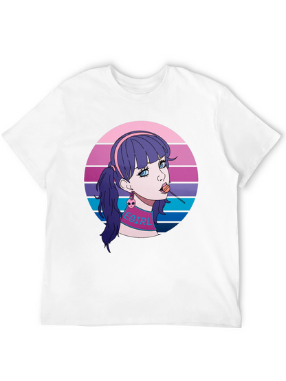 Egirl Aesthetic T-Shirt - Retro Vaporwave Tee