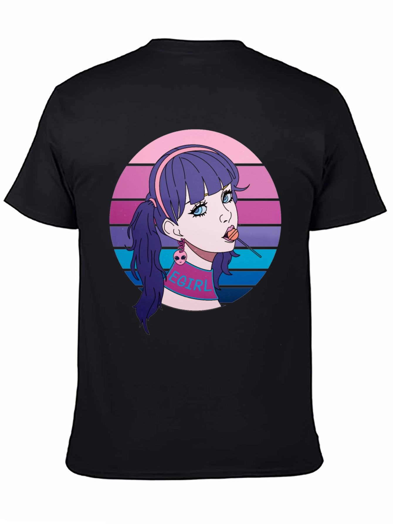 Egirl Aesthetic T-Shirt - Retro Vaporwave Tee
