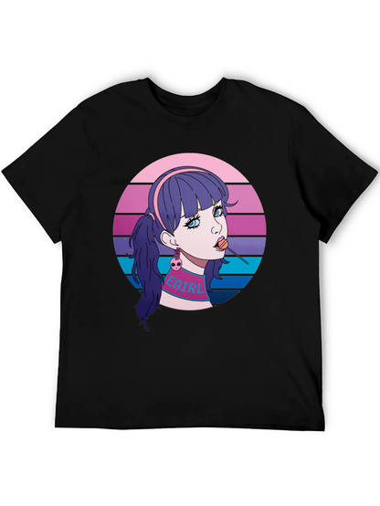 Egirl Aesthetic T-Shirt - Retro Vaporwave Tee
