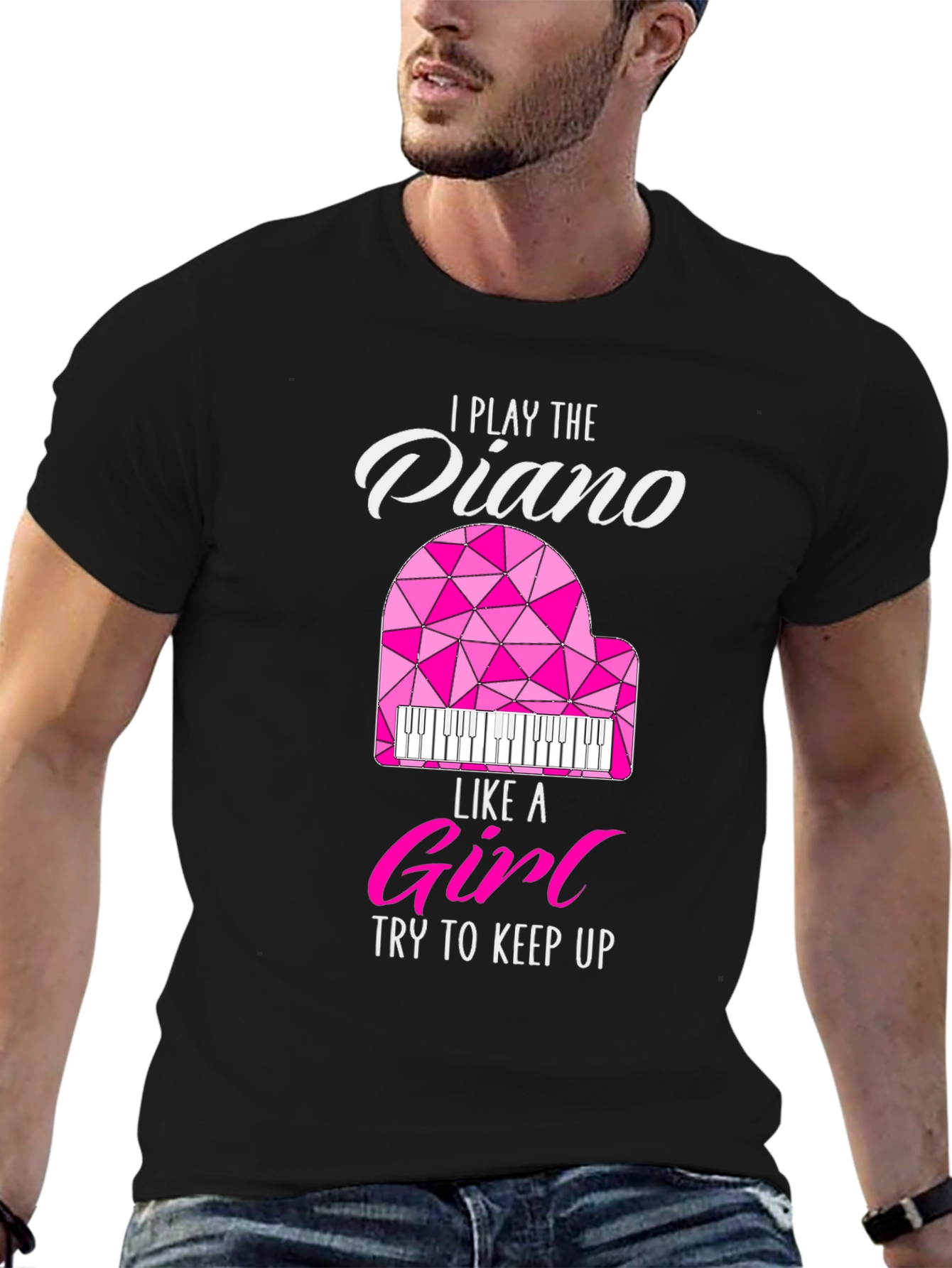 I Play Piano Like a Girl T-Shirt