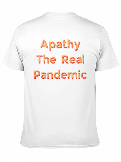 Apathy Pandemic Black Graphic Tee