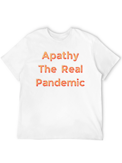 Apathy Pandemic Black Graphic Tee