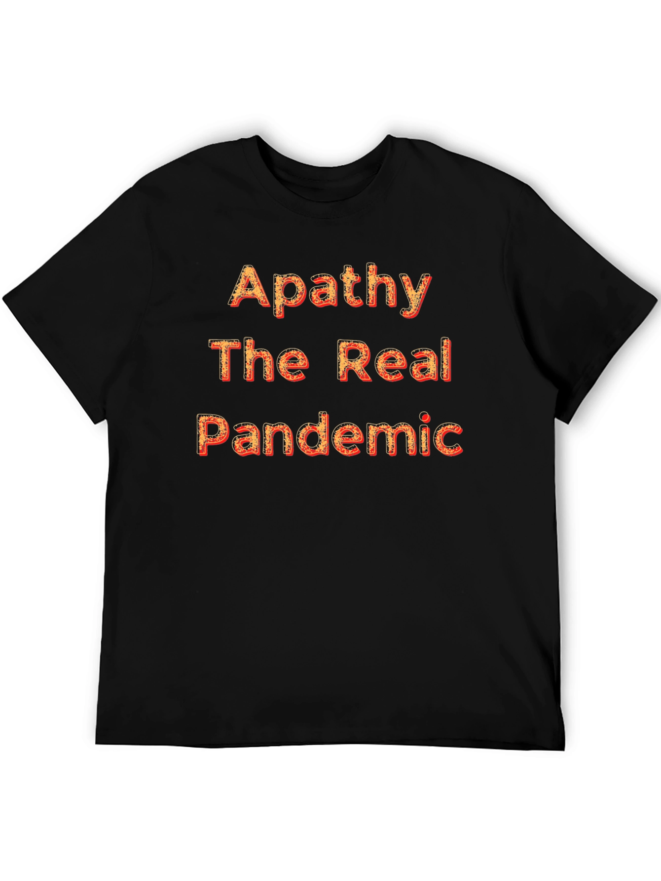 Apathy Pandemic Black Graphic Tee