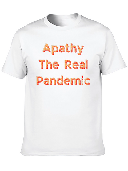 Apathy Pandemic Black Graphic Tee