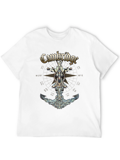 Cambridge Nautical Anchor Graphic T-Shirt