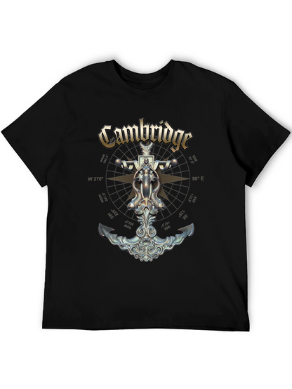 Cambridge Nautical Anchor Graphic T-Shirt