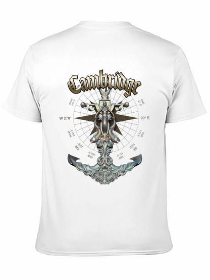 Cambridge Nautical Anchor Graphic T-Shirt