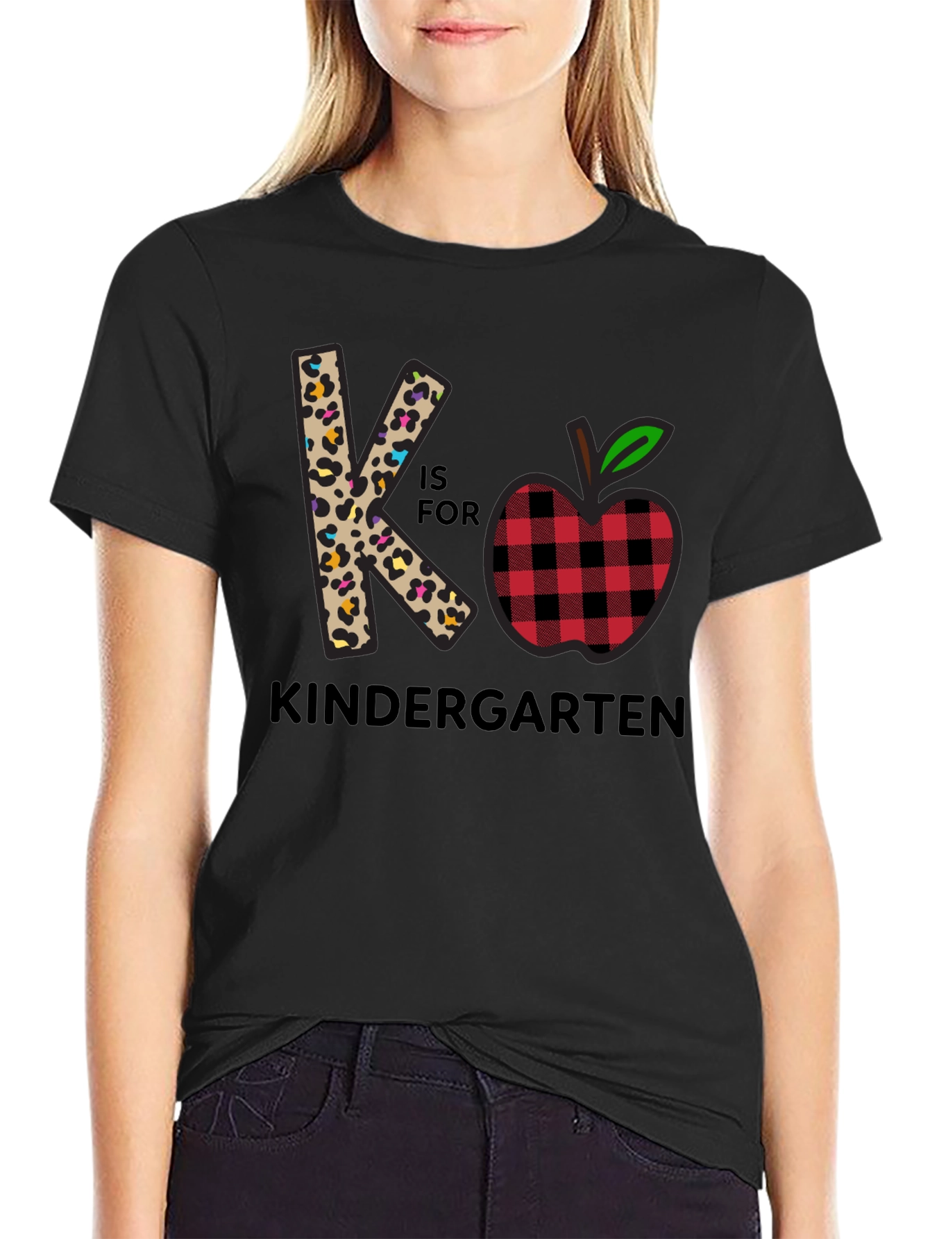 K is for Kindergarten Teacher T-Shirt