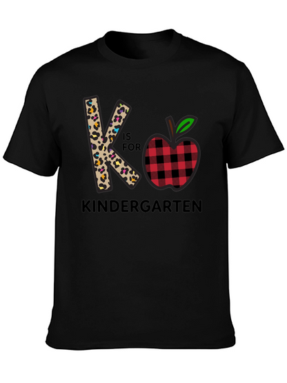 K is for Kindergarten Teacher T-Shirt