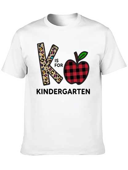 K is for Kindergarten Teacher T-Shirt