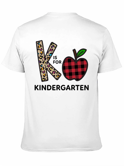 K is for Kindergarten Teacher T-Shirt