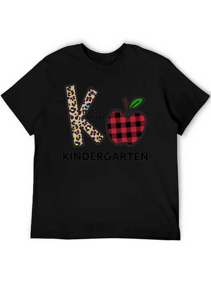 K is for Kindergarten Teacher T-Shirt