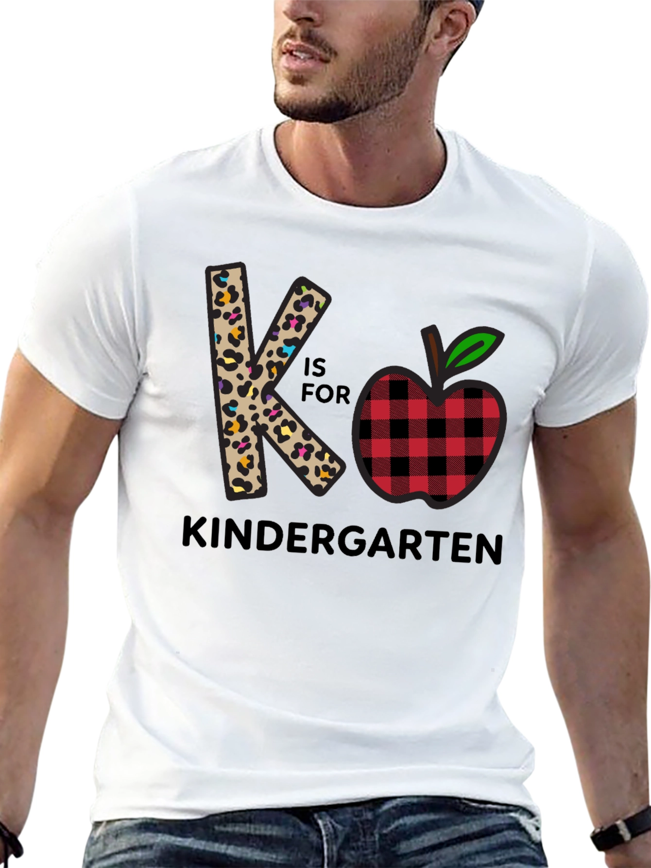K is for Kindergarten Teacher T-Shirt