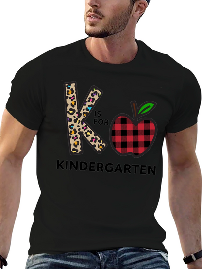 K is for Kindergarten Teacher T-Shirt