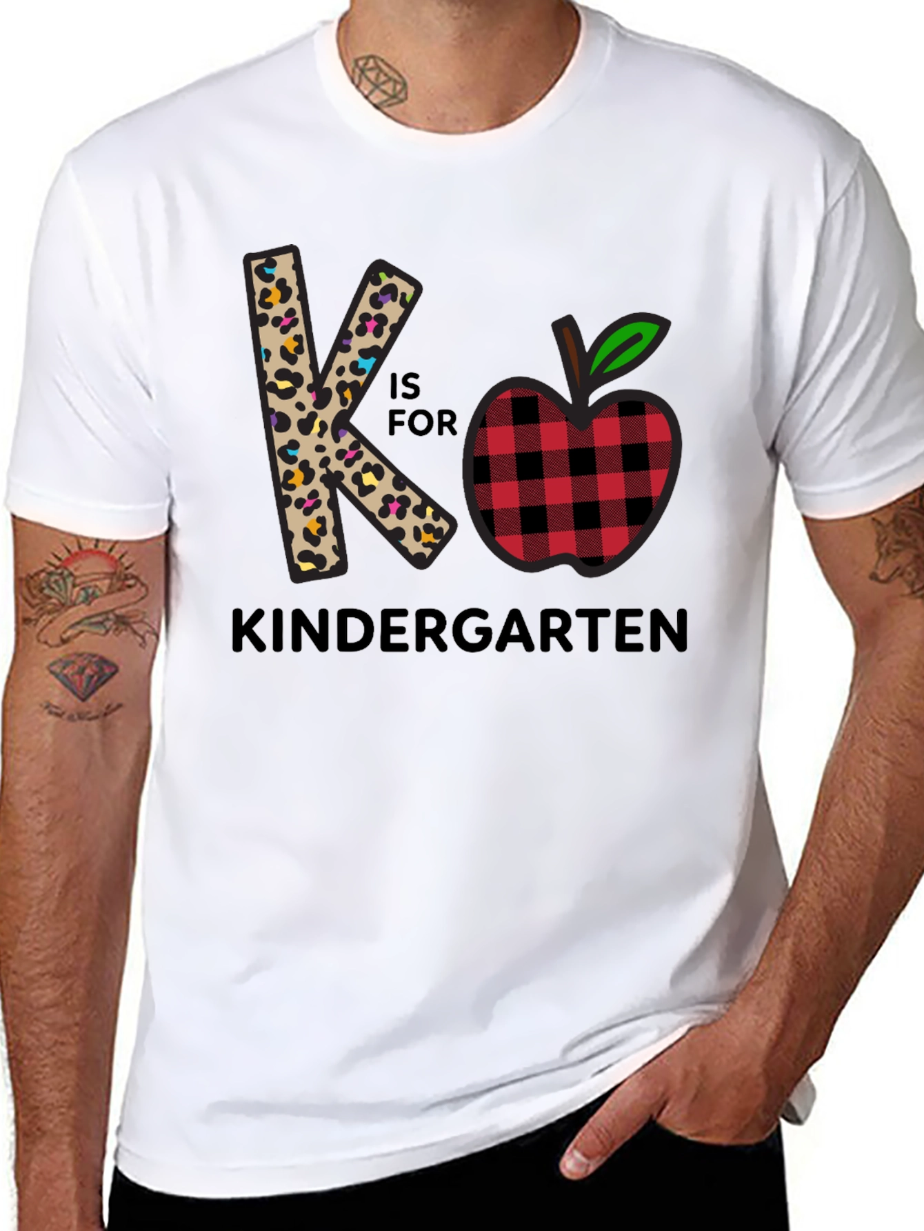 K is for Kindergarten Teacher T-Shirt
