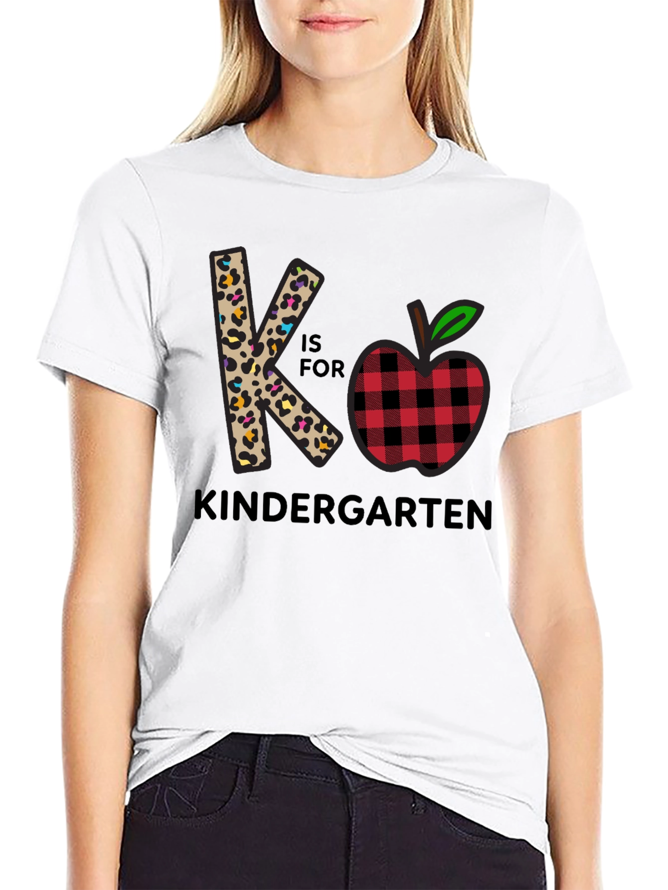 K is for Kindergarten Teacher T-Shirt