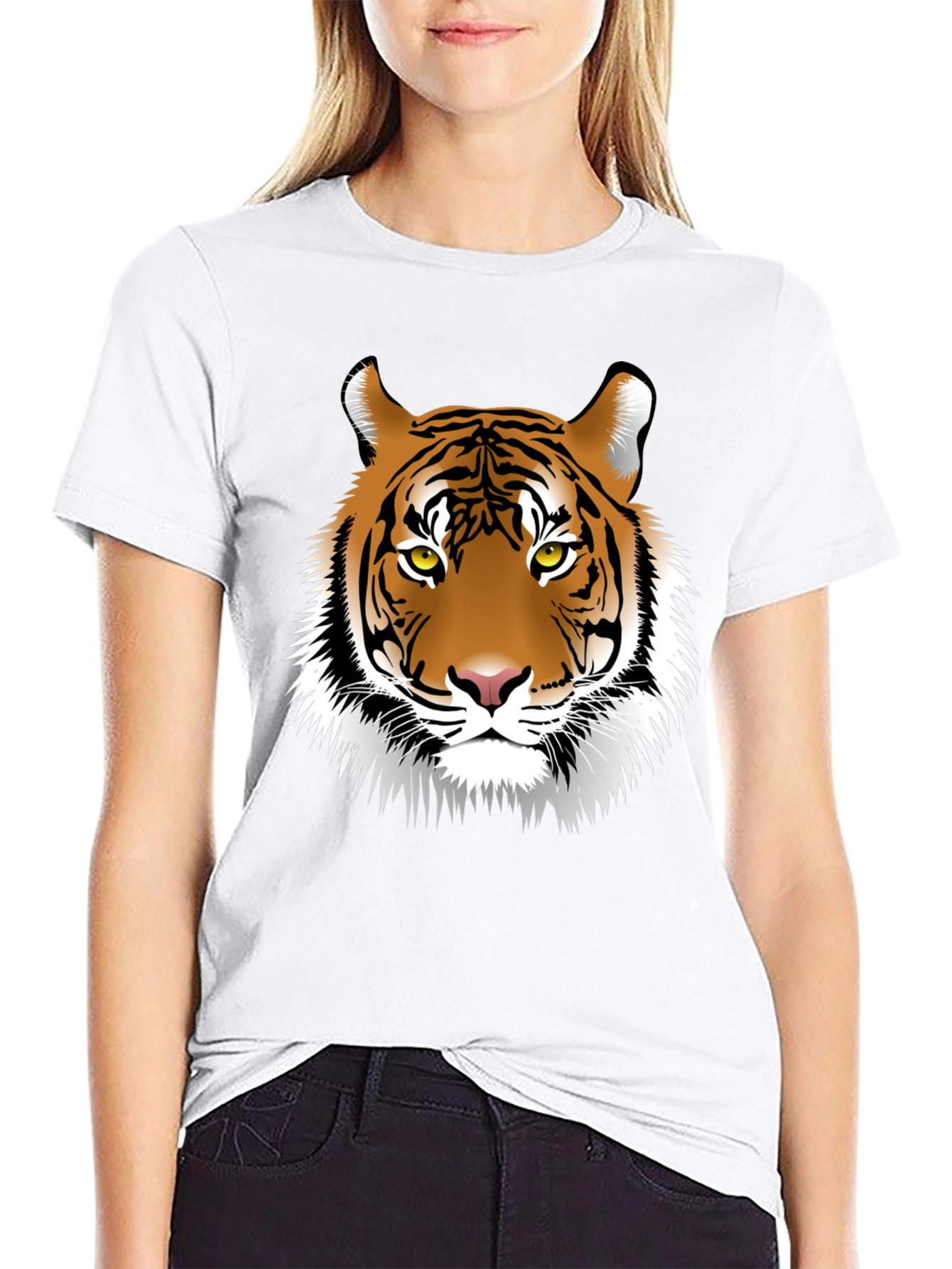 Tiger Graphic Tee - Black T-Shirt