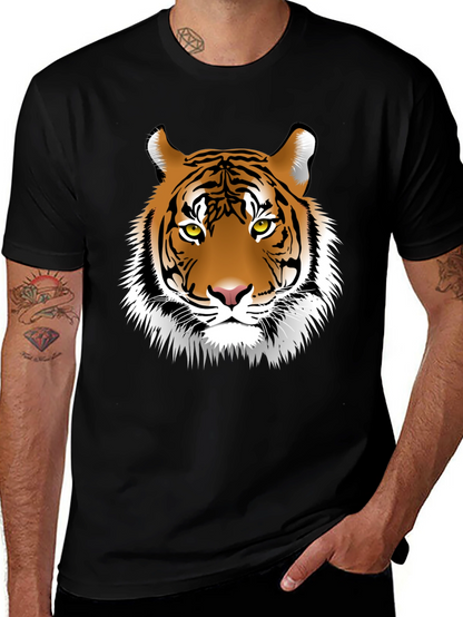 Tiger Graphic Tee - Black T-Shirt